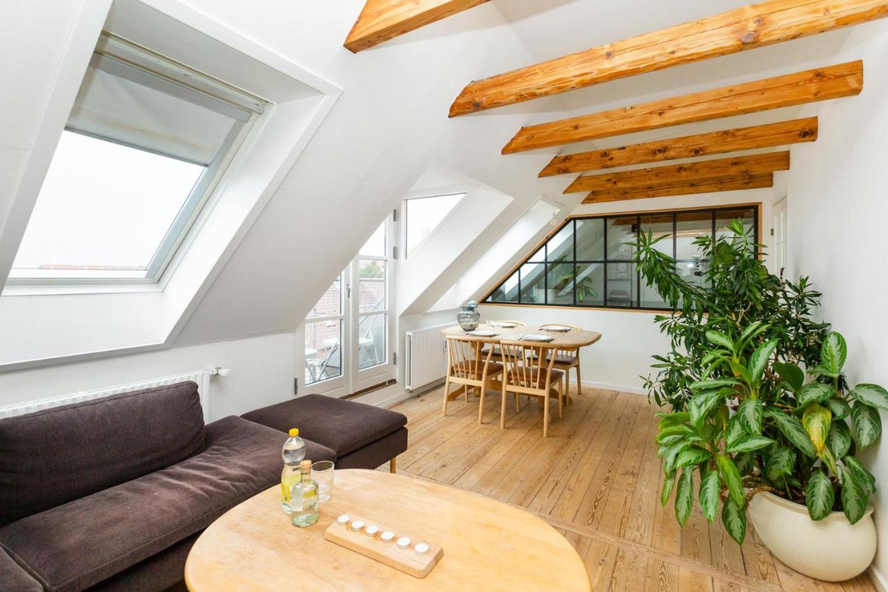 Come Stay In Penthouse With Room For 2-People Орхус Екстер'єр фото